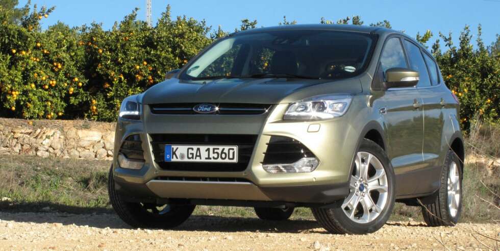 Ford Kuga. FOTO: Petter Handeland Ford Kuga. FOTO: Petter Handeland