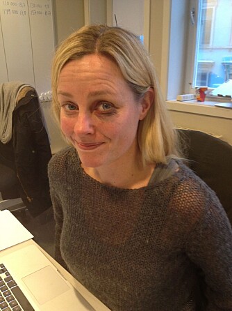 PÅ JOBB: - Jeg foretok en litt dårlig risikovurdering før den siste turen, sier Solveig. PÅ JOBB: - Jeg foretok en litt dårlig risikovurdering før den siste turen, sier Solveig.