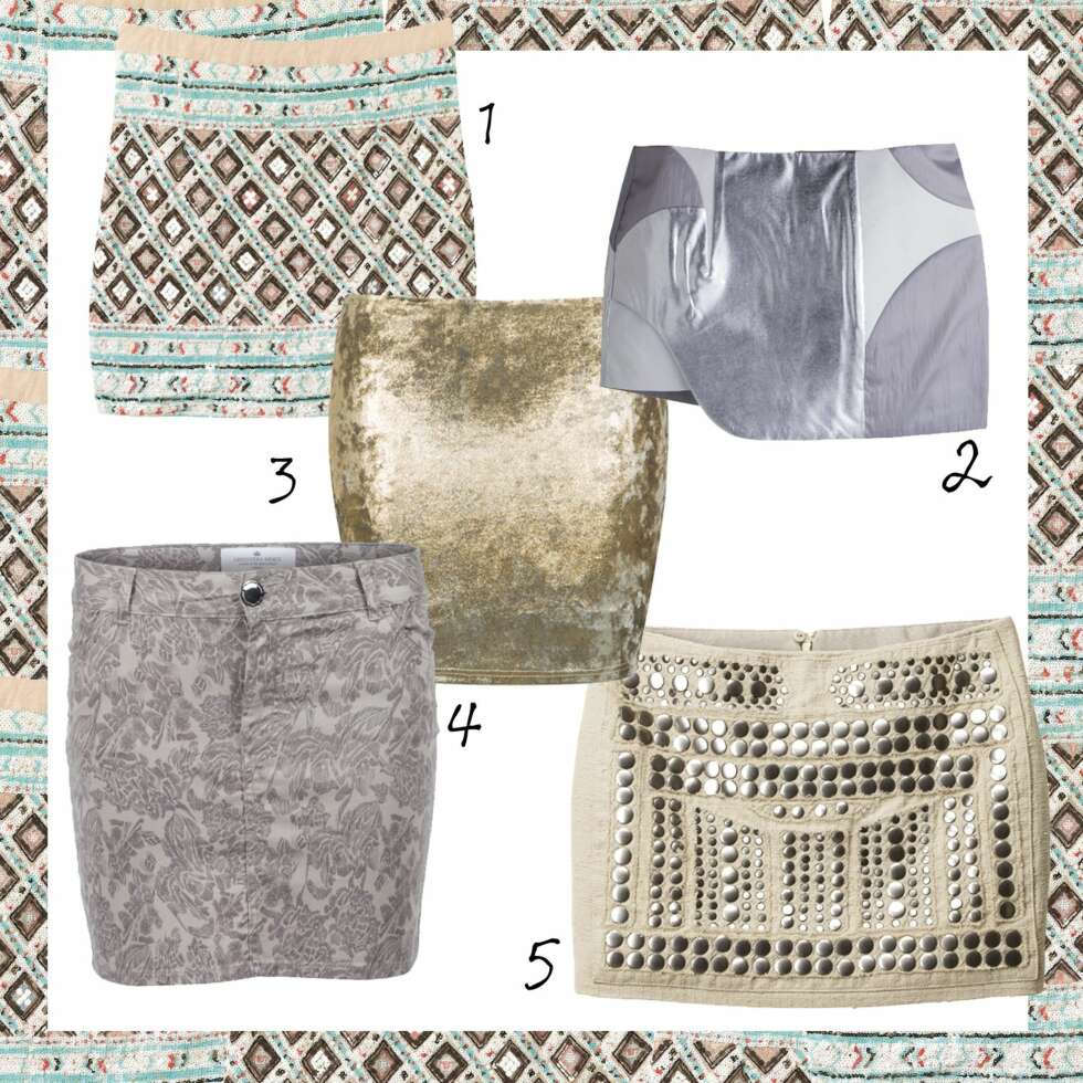 LYST OG PRANGENDE: 1: La Redoute, kr 399. 2: Weekday, kr 500. 3: Bik Bok, kr 199. 4: Designers Remix, kr 900. 5: H&M, kr 599. LYST OG PRANGENDE: 1: La Redoute, kr 399. 2: Weekday, kr 500. 3: Bik Bok, kr 199. 4: Designers Remix, kr 900. 5: H&M, kr 599.