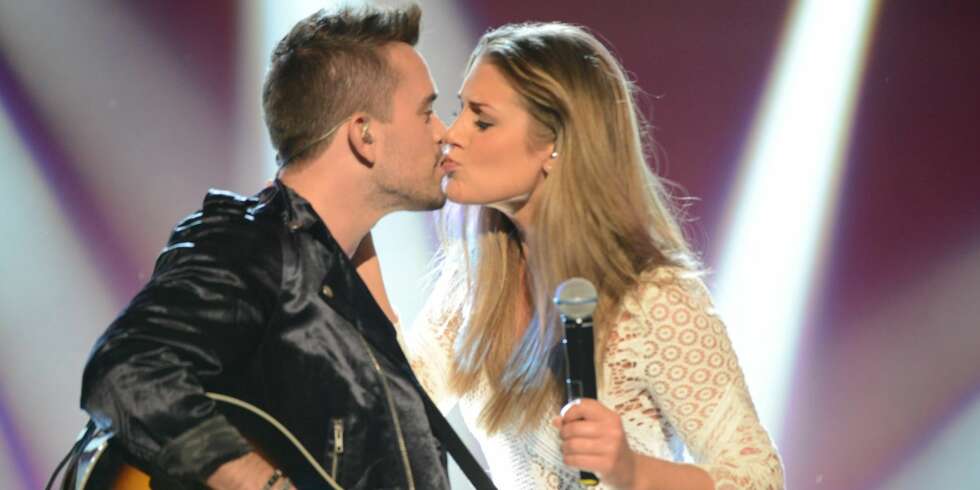 HETT: Tone Damli Aaberge og svenske Erik Segerstedt synger om en one-night stand i «Melodifestivalen». HETT: Tone Damli Aaberge og svenske Erik Segerstedt synger om en one-night stand i «Melodifestivalen».