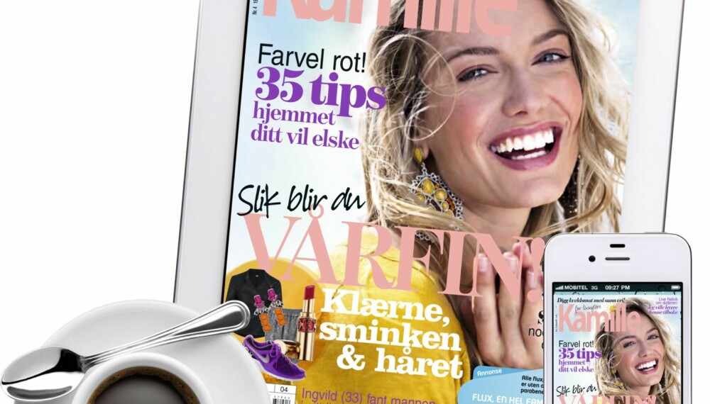 NY VRI: Nå dukker Kamille opp på et lesebrett eller en telefon nær deg! NY VRI: Nå dukker Kamille opp på et lesebrett eller en telefon nær deg!