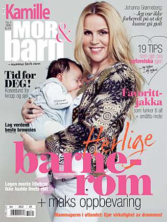 Hele intervjuet kan leses i Kamille Mor & Barn nr. 1 2013. Hele intervjuet kan leses i Kamille Mor & Barn nr. 1 2013.