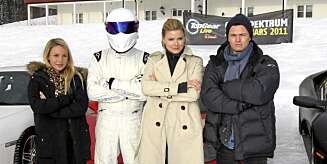 KJENTE FJES: Rachel Nordtømme, The Stig, Vendela Kirsebom og Ailo Gaup moret seg på Opaker Gård. KJENTE FJES: Rachel Nordtømme, The Stig, Vendela Kirsebom og Ailo Gaup moret seg på Opaker Gård.