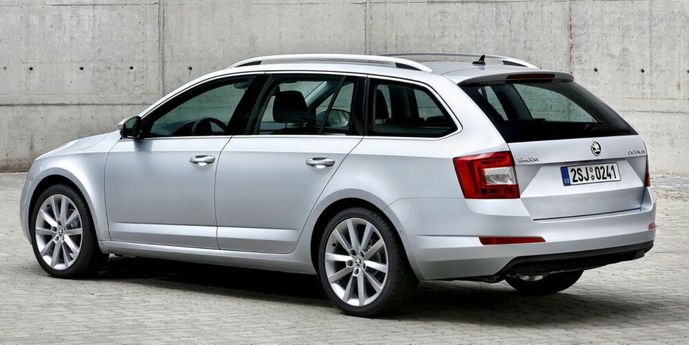 Skoda Octavia stasjonsvogn. FOTO: Daniel Kraus Skoda Octavia stasjonsvogn. FOTO: Daniel Kraus