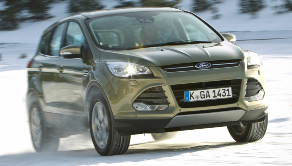KUGA: Nye Ford Kuga skal være enda bedre å kjøre enn forgjengeren, takket være Dynamisk kurvekontroll - opprinnelig utviklet for sportsbilen Ford Focus RS. Foto: Ford KUGA: Nye Ford Kuga skal være enda bedre å kjøre enn forgjengeren, takket være Dynamisk kurvekontroll - opprinnelig utviklet for sportsbilen Ford Focus RS. Foto: Ford