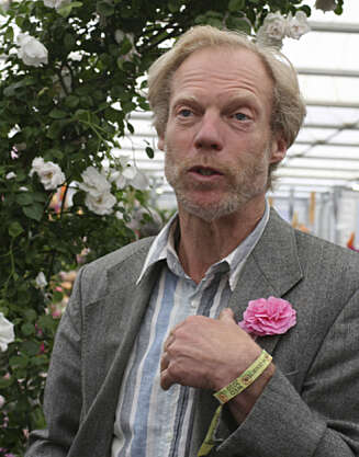 VERDENSKJENT: Rosedyrker David Austin var selvsagt på plass. (Foto: Ellen A. Meyn). VERDENSKJENT: Rosedyrker David Austin var selvsagt på plass. (Foto: Ellen A. Meyn).