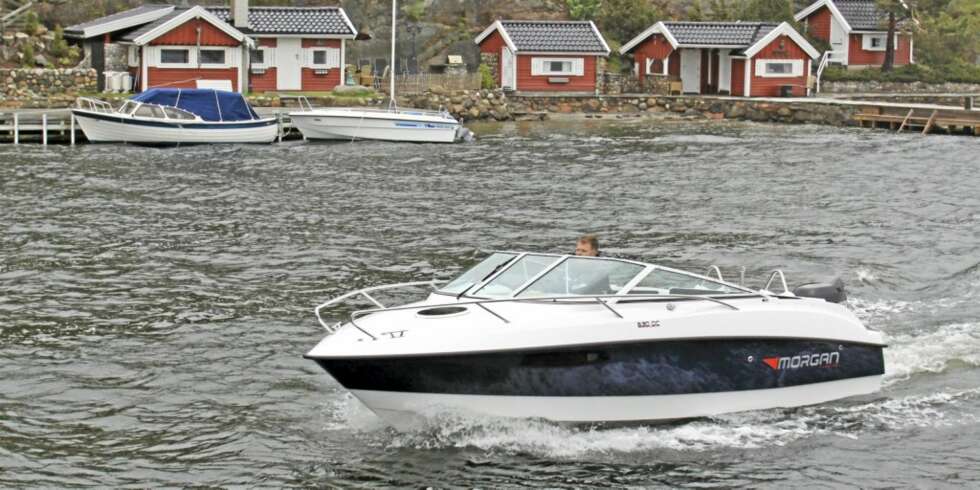 TESTET: Vi testet Morgan 630 DC med Suzuki DF140 i 2009, og var godt fornøyd med resultatet. FOTO: Frederik Finnes TESTET: Vi testet Morgan 630 DC med Suzuki DF140 i 2009, og var godt fornøyd med resultatet. FOTO: Frederik Finnes