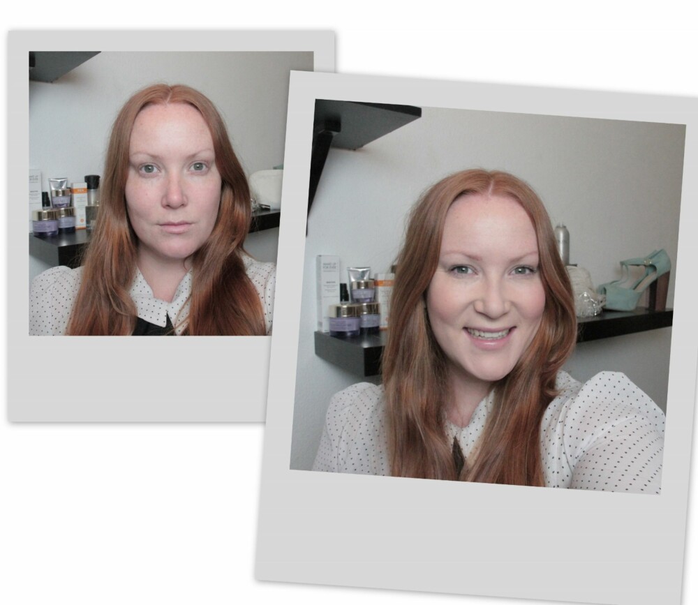 FØR/ETTER: Denne makeupteknikken demper ikke bare porer og linjer, men den ser fortsatt naturlig ut og kan brukes både til dag og til kveld! FØR/ETTER: Denne makeupteknikken demper ikke bare porer og linjer, men den ser fortsatt naturlig ut og kan brukes både til dag og til kveld!