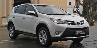 Toyota RAV4. FOTO: Øyvind Jakobsen Toyota RAV4. FOTO: Øyvind Jakobsen
