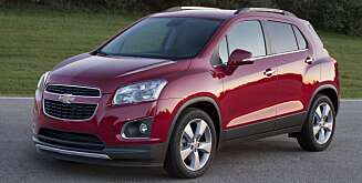Chevrolet Trax. FOTO: GM Chevrolet Trax. FOTO: GM