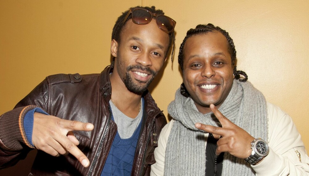 DOBBEL LYKKE: Yosef Wolde-Mariam blir pappa for andre gang, noe som også gleder Madcon-partner Tshawe Baqwa. DOBBEL LYKKE: Yosef Wolde-Mariam blir pappa for andre gang, noe som også gleder Madcon-partner Tshawe Baqwa.