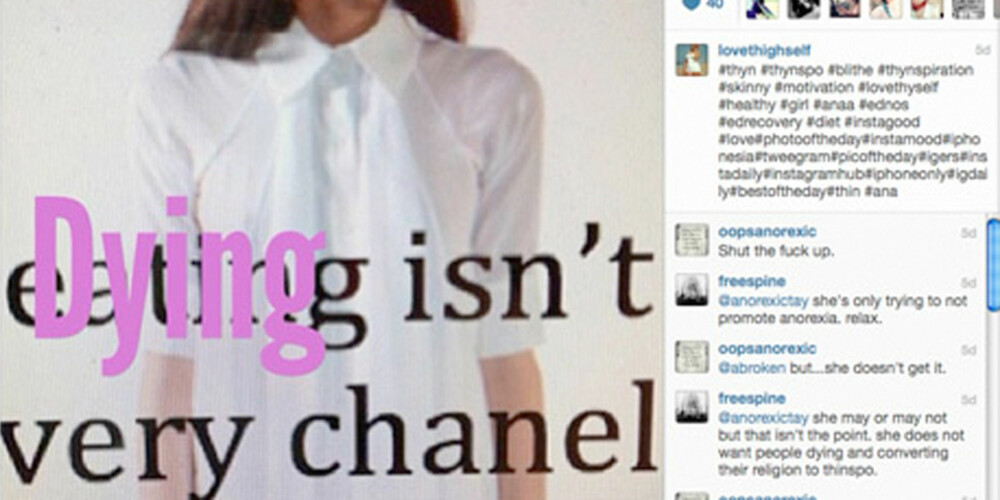 "Å DØ ER IKKE VELDIG CHANEL": Denne journalisten var mektig lei alle tynnspirasjonssitatene og bildene. "Å DØ ER IKKE VELDIG CHANEL": Denne journalisten var mektig lei alle tynnspirasjonssitatene og bildene.