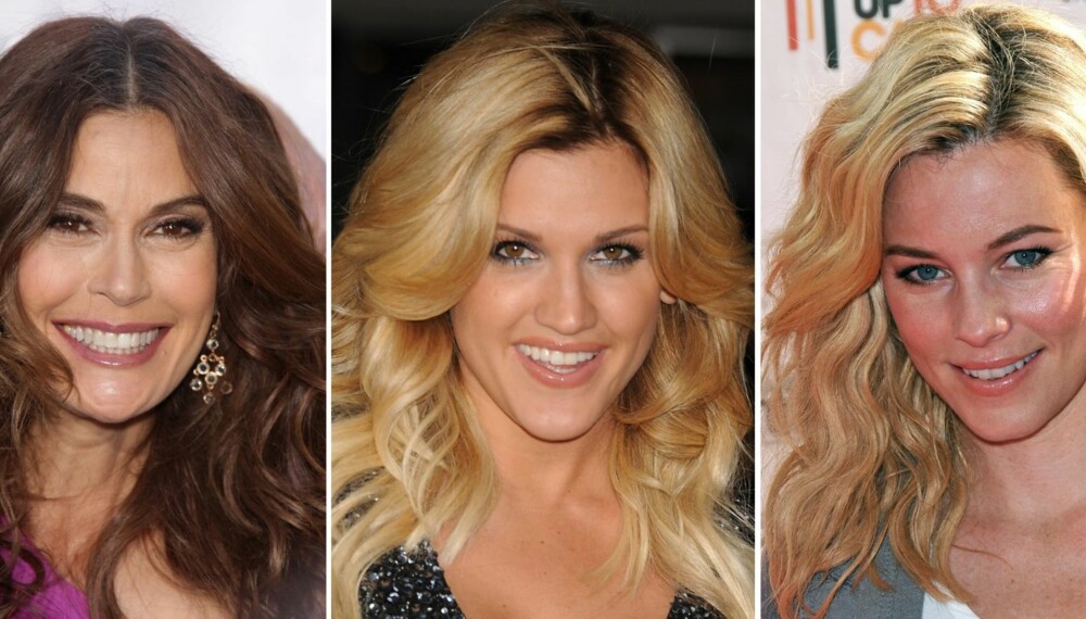 ETTERVEKST: Teri Hatcher har begynt å få litt grå hår, mens Ashley Rogers i Pussycat Dolls og Elizabeth Banks har fått den klassiske "vi bleker håret-etterveksten". ETTERVEKST: Teri Hatcher har begynt å få litt grå hår, mens Ashley Rogers i Pussycat Dolls og Elizabeth Banks har fått den klassiske "vi bleker håret-etterveksten".