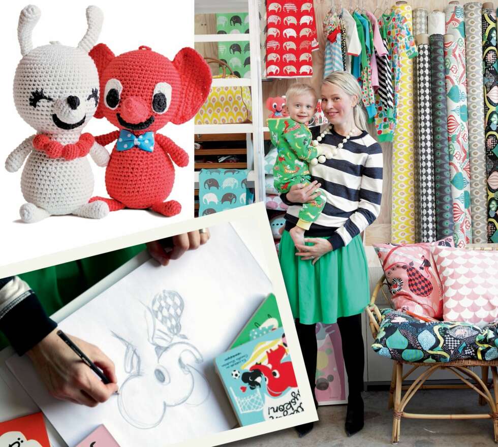 Vi møtte designer Camilla hjemme i Stockholm, hvor hun bor med samboer Stefan og sønnen Tintin på snart to år. Vi møtte designer Camilla hjemme i Stockholm, hvor hun bor med samboer Stefan og sønnen Tintin på snart to år.