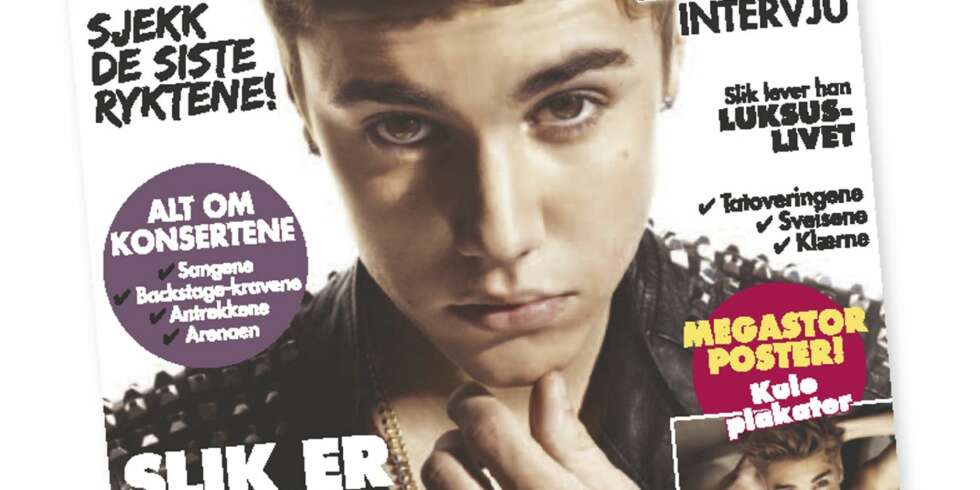 Her og Nås eget «Belieber»-magasin er nå i salg, og koster kun 49 kroner. Her og Nås eget «Belieber»-magasin er nå i salg, og koster kun 49 kroner.