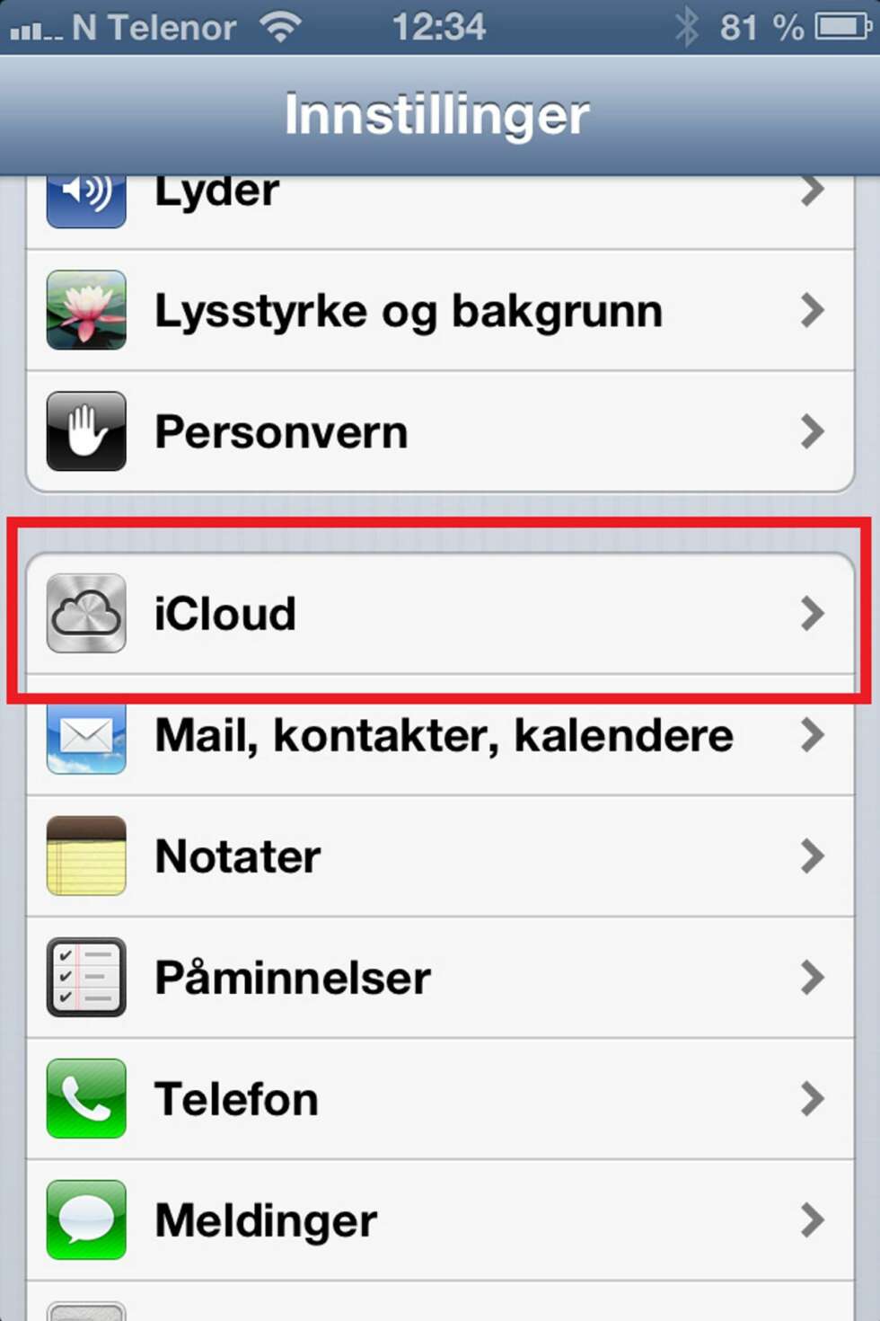1. Funksjonen for å finne og slette en mistet iPhone eller iPad (fungerer også på Mac) finner du under iCloud, og innstillinger. Denne funksjonen MÅ være aktivert før telefonen blir mistet eller stjålet. Etterpå er det for sent. 1. Funksjonen for å finne og slette en mistet iPhone eller iPad (fungerer også på Mac) finner du under iCloud, og innstillinger. Denne funksjonen MÅ være aktivert før telefonen blir mistet eller stjålet. Etterpå er det for sent.