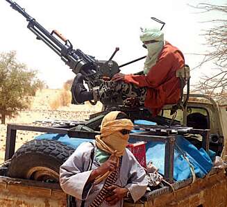 Islamistiske terrorister i Mali mangler ikke våpen. De har kjøpt dem med narkopenger. Islamistiske terrorister i Mali mangler ikke våpen. De har kjøpt dem med narkopenger.