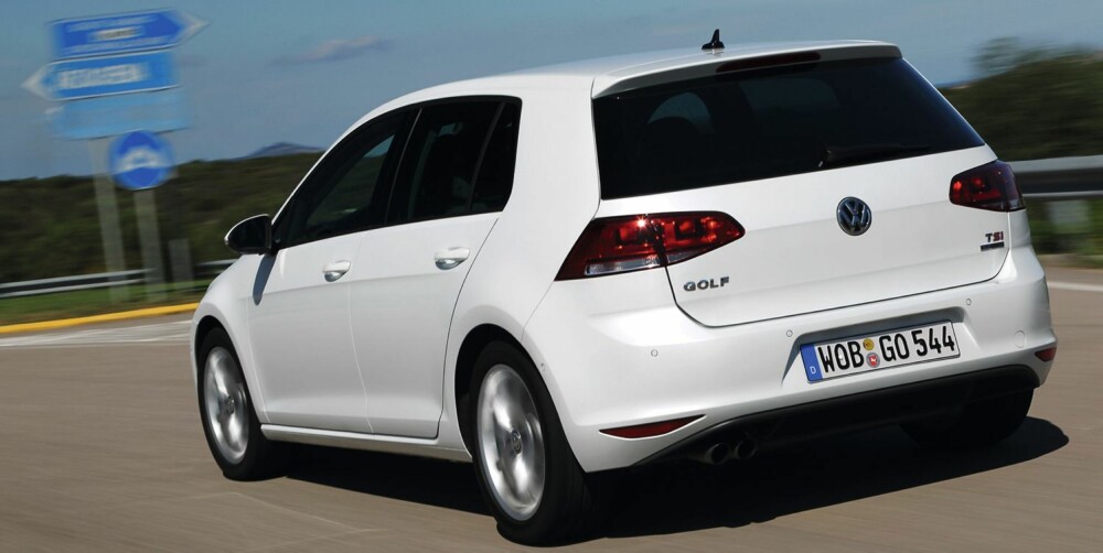 VELDIG BRA: Hvordan fungerer VW Golf med den nye 140 hk¿en? Kortversjon: Glimrende. FOTO: VW VELDIG BRA: Hvordan fungerer VW Golf med den nye 140 hk¿en? Kortversjon: Glimrende. FOTO: VW