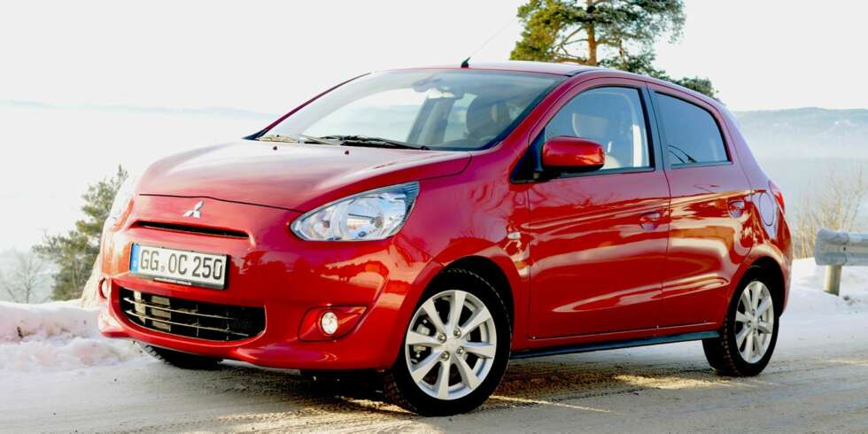 NORGES BILLIGSTE: Mitsubishi Space Star. FOTO: MItsubishi NORGES BILLIGSTE: Mitsubishi Space Star. FOTO: MItsubishi