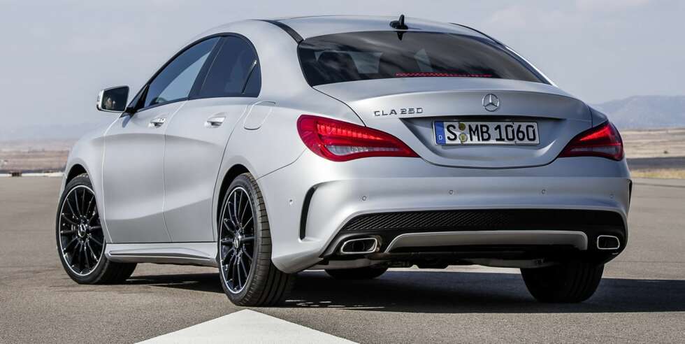 AMG: Toppmodellen er foreløpig CLA 250 (bildet), men en AMG-versjon kommer. AMG: Toppmodellen er foreløpig CLA 250 (bildet), men en AMG-versjon kommer.