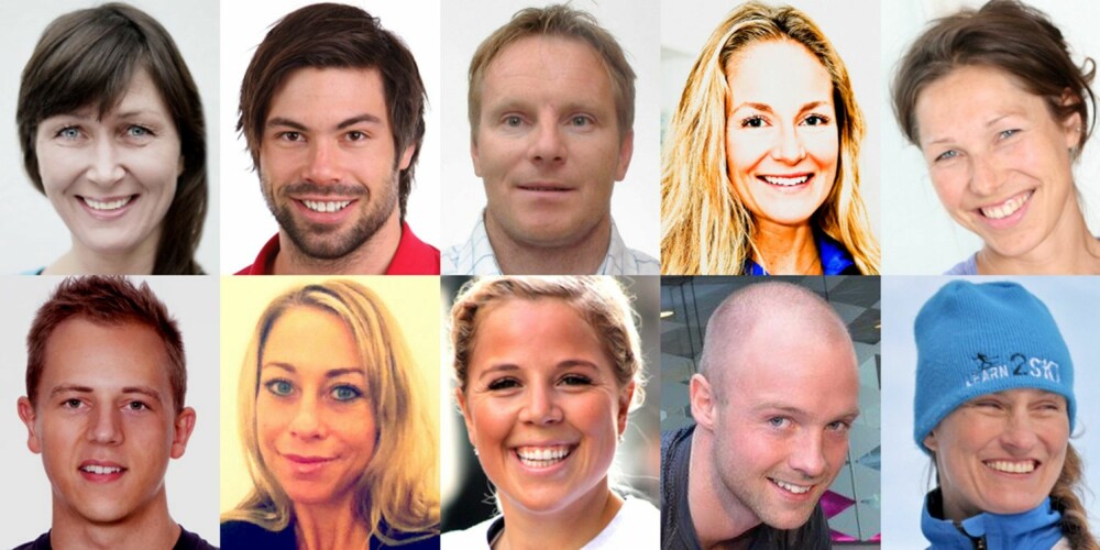 EKSPERTER: Øverst f.v.: Christina Støle Therkildsen, Tommy André Lande, Per-Ludvik Kjendlie, Annema Refsnes og Ingebjørg Vesaas.
Nederst f.v.: Martin Norum, Merete Corneliussen, Anne Marte Sneve, Dan Skjolden og Siri Halle. EKSPERTER: Øverst f.v.: Christina Støle Therkildsen, Tommy André Lande, Per-Ludvik Kjendlie, Annema Refsnes og Ingebjørg Vesaas.
Nederst f.v.: Martin Norum, Merete Corneliussen, Anne Marte Sneve, Dan Skjolden og Siri Halle.