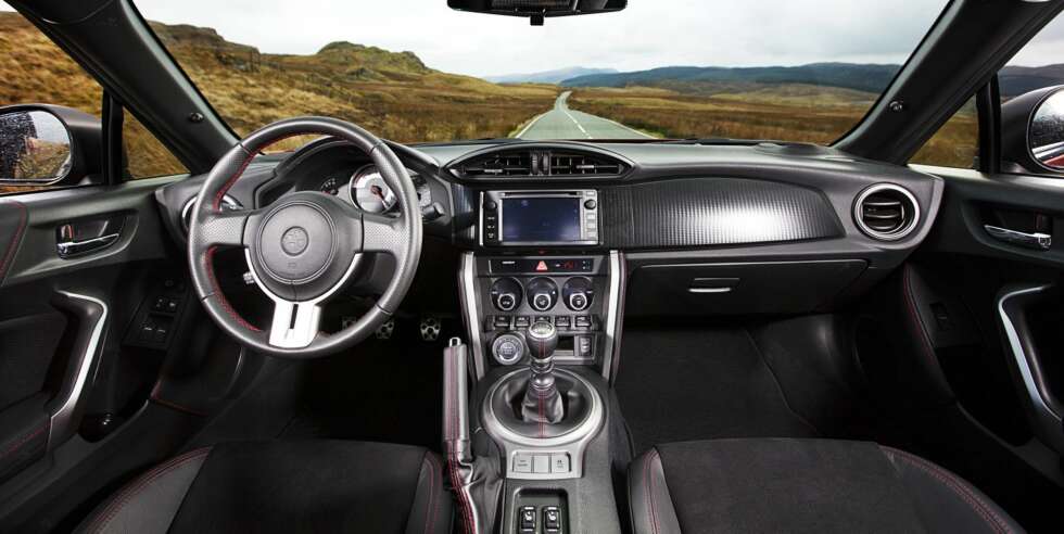 INTERIØR: Toyota GT86. INTERIØR: Toyota GT86.