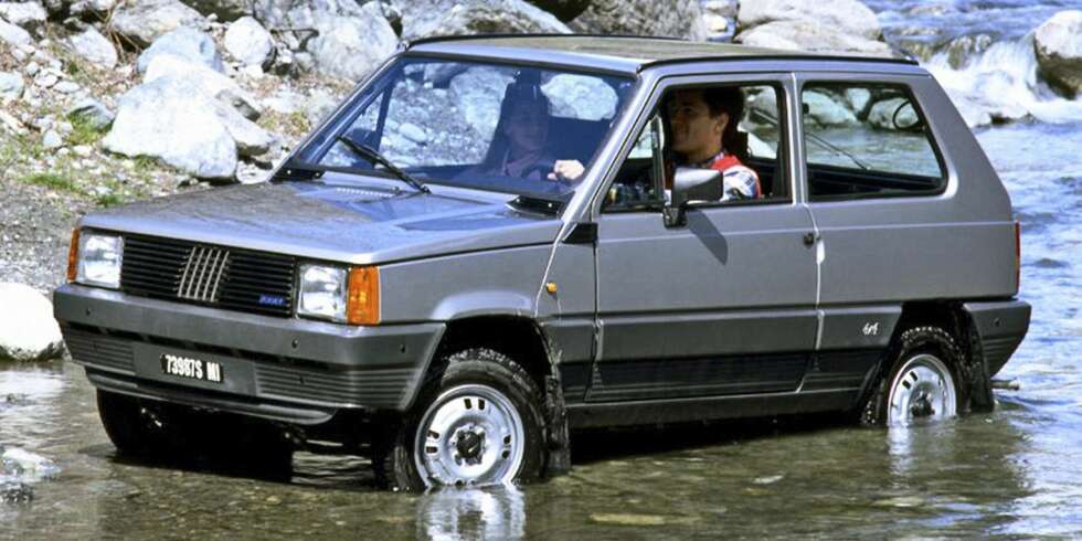 Fiat Panda 4X4. FOTO: Fiat Fiat Panda 4X4. FOTO: Fiat