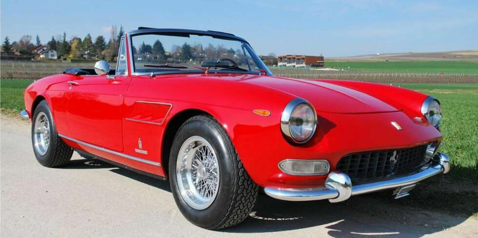 SOLGT: 1965 Ferrari 275 GTS Spyder. FOTO: Bonhams SOLGT: 1965 Ferrari 275 GTS Spyder. FOTO: Bonhams