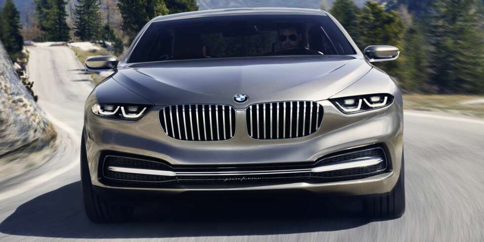 8-SERIE: Gran Lusso kan minne om 90-tallsgiganten BMW 8-serie. FOTO: BMW 8-SERIE: Gran Lusso kan minne om 90-tallsgiganten BMW 8-serie. FOTO: BMW