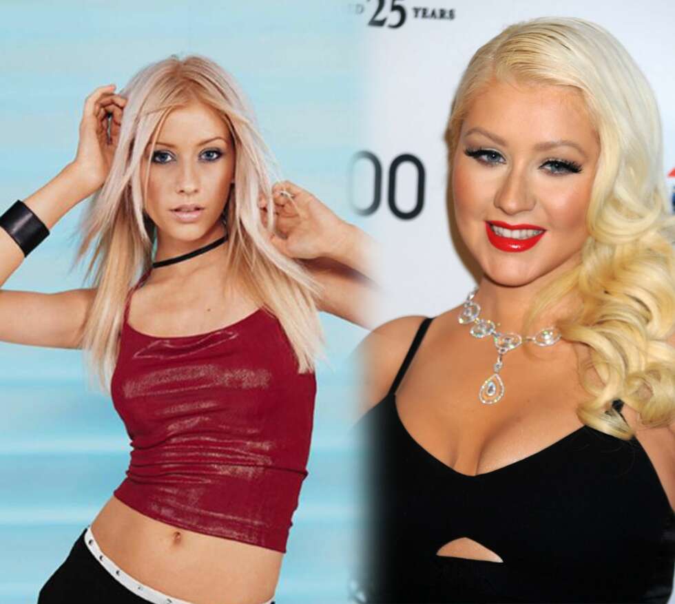 CHRISTINA AGUILERA: Fra Genie in a bottle-tiden - og i dag. Fra naturlig og søt til ikke fullt så naturlig.... CHRISTINA AGUILERA: Fra Genie in a bottle-tiden - og i dag. Fra naturlig og søt til ikke fullt så naturlig....