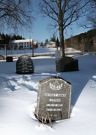 Dette er graven som åpnes fredag 31. mai. Dette er graven som åpnes fredag 31. mai.