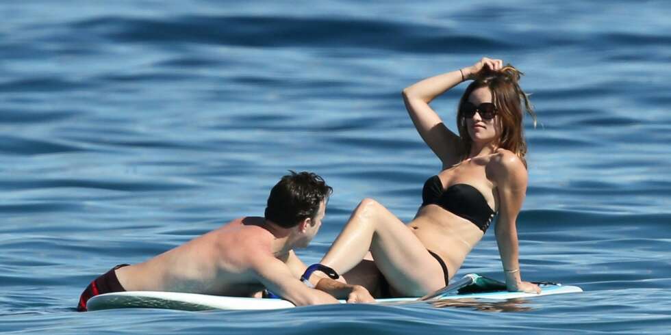 AVSLAPPENDE: Olivia Wilde og forloveden Jason Sudeikis nyter late dager på Hawaii. Kanskje blir det også hit bryllupsreisen går etterhvert? AVSLAPPENDE: Olivia Wilde og forloveden Jason Sudeikis nyter late dager på Hawaii. Kanskje blir det også hit bryllupsreisen går etterhvert?