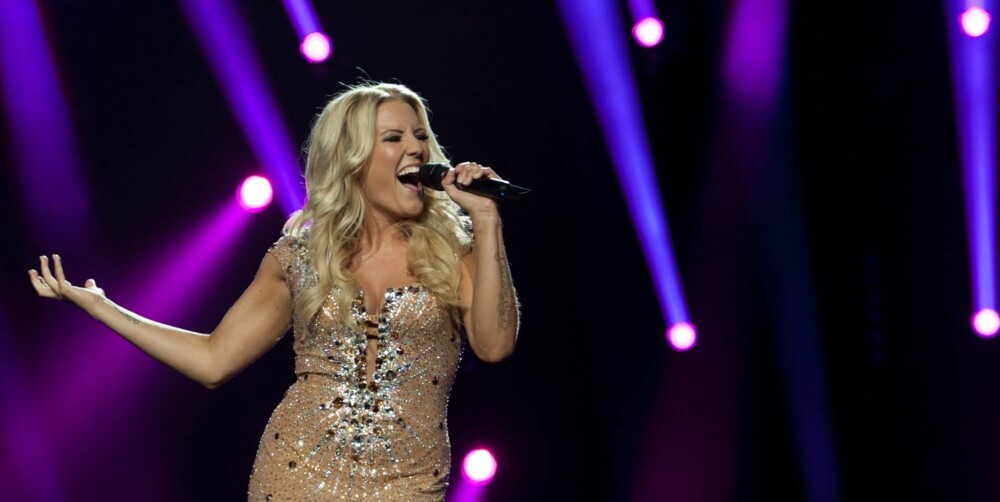 FAVORITT: Tyske Natalie i Cascada håper på seier med "Glorious" under Eurovision-finalen fra Malmö på lørdag. (Foto: Stella Pictures) FAVORITT: Tyske Natalie i Cascada håper på seier med "Glorious" under Eurovision-finalen fra Malmö på lørdag. (Foto: Stella Pictures)