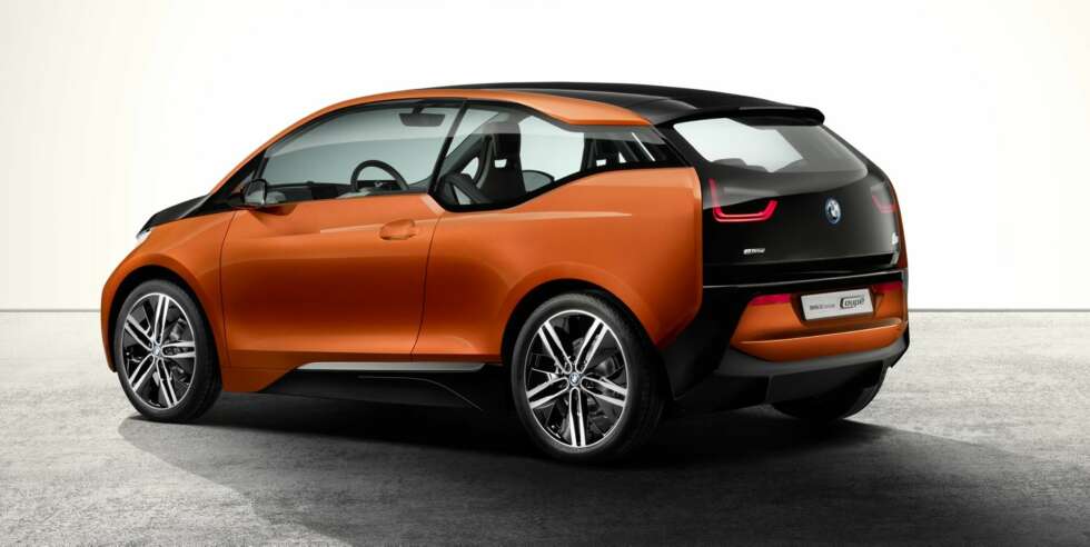 TUSEN?: Ser vi over tusen slike på norske veier innen utgangen av 2014? Det tror BMW. Nå er dette konseptbilen; den serieproduserte versjonen vises først frem i slutten av juli. FOTO: BMW TUSEN?: Ser vi over tusen slike på norske veier innen utgangen av 2014? Det tror BMW. Nå er dette konseptbilen; den serieproduserte versjonen vises først frem i slutten av juli. FOTO: BMW