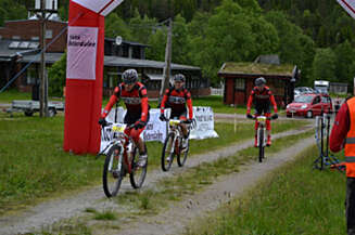 Målgang etter 3 flotte dager gjennom Østerdalen. Målgang etter 3 flotte dager gjennom Østerdalen.