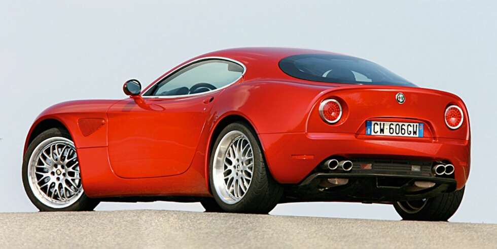 EKSKLUSIV SLEKTNING: Alfa Romeo 8C Competitzione. FOTO: Produsent EKSKLUSIV SLEKTNING: Alfa Romeo 8C Competitzione. FOTO: Produsent