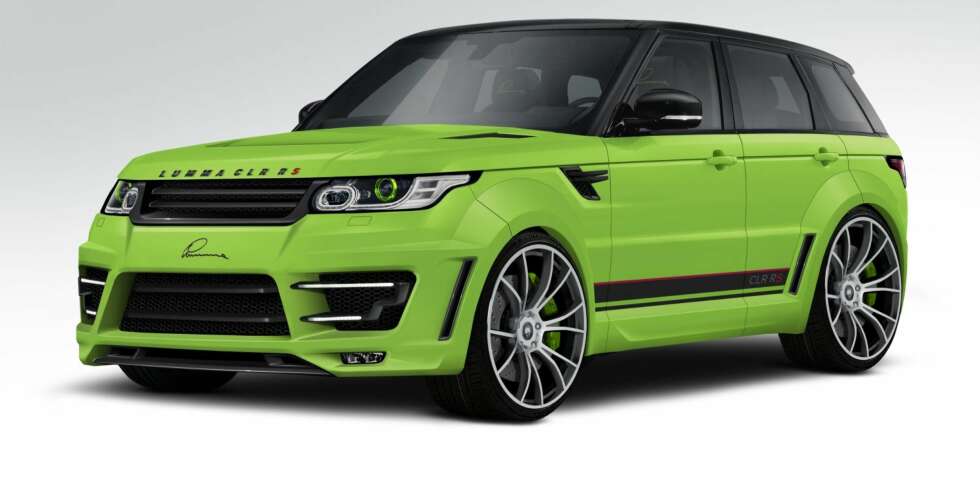 SPORT: CLR RS er navnet på Lummas syn på Range Rover Sport. FOTO: Lumma SPORT: CLR RS er navnet på Lummas syn på Range Rover Sport. FOTO: Lumma