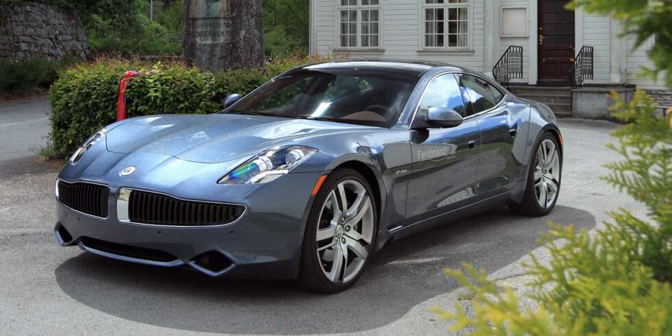INNOVATIV: Å være tidlig ute kan ha en høy pris. Det har Fisker Automotive fått merke. Her er Fisker Karma avbildet i Oslo. FOTO: Egil Nordlien, HM Foto INNOVATIV: Å være tidlig ute kan ha en høy pris. Det har Fisker Automotive fått merke. Her er Fisker Karma avbildet i Oslo. FOTO: Egil Nordlien, HM Foto