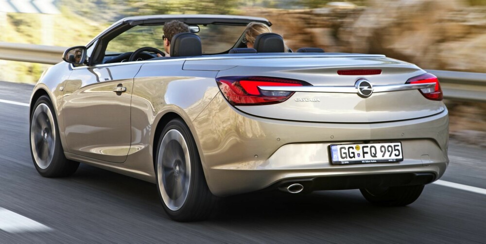 EN JOBB Å GJØRE: Folk som kjøper kabrioleter, er mer enn normalt opptatt av image, og Opel er ikke akkurat et image-merke. Men Cascada er et steg i riktig retning. FOTO: Axel Wierdemann EN JOBB Å GJØRE: Folk som kjøper kabrioleter, er mer enn normalt opptatt av image, og Opel er ikke akkurat et image-merke. Men Cascada er et steg i riktig retning. FOTO: Axel Wierdemann