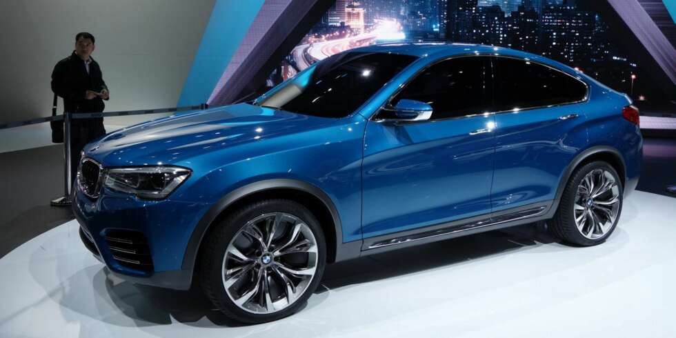 VISST FREM I KINA: BMW X4. FOTO: Newspress VISST FREM I KINA: BMW X4. FOTO: Newspress