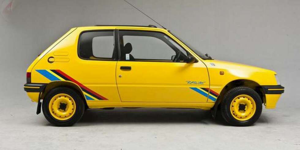 RALLY: Peugeot 205 Rallye. FOTO: Peugeot RALLY: Peugeot 205 Rallye. FOTO: Peugeot