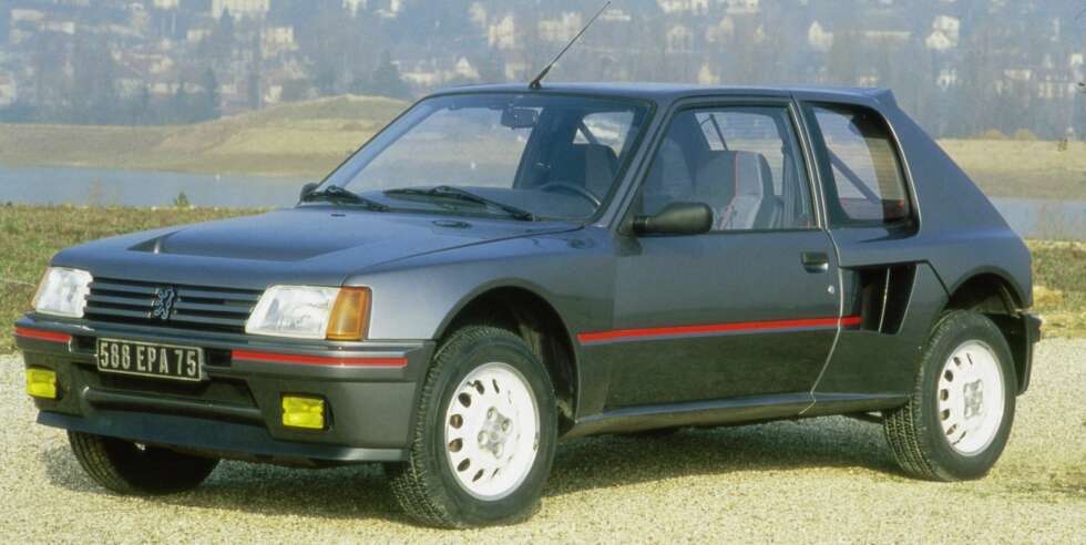 RÅSKAP: Peugeot 205 T16. FOTO: Peugeot RÅSKAP: Peugeot 205 T16. FOTO: Peugeot