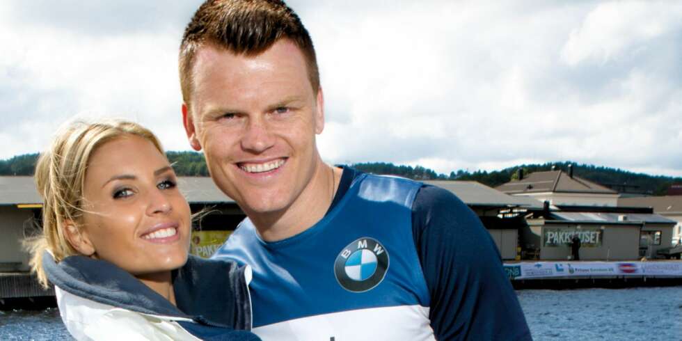 PÅ BØLGELENGDE: John Arne Riise og Louise Angelica Markussen forteller at de har samme humor og har det utrolig gøy sammen. PÅ BØLGELENGDE: John Arne Riise og Louise Angelica Markussen forteller at de har samme humor og har det utrolig gøy sammen.