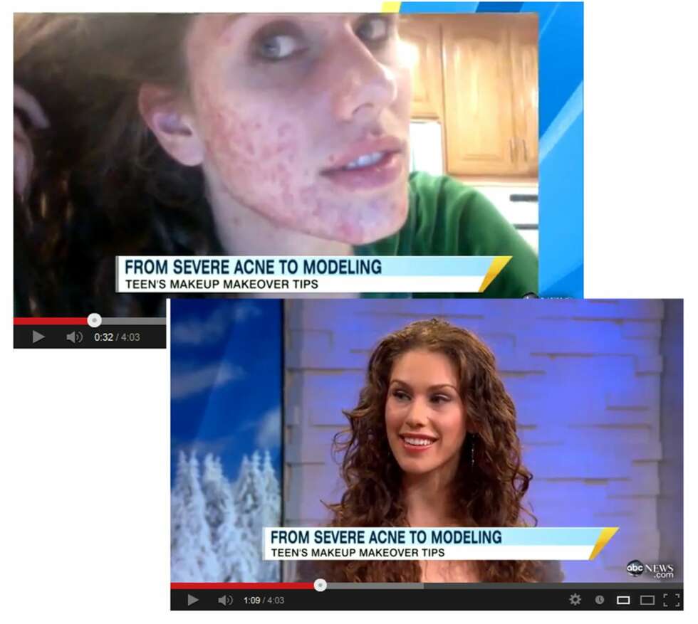 PÅ NYHETENE: Youtube-fenomenet Cassandra Bankson fikk også plass i tv-ruta da amerikanske ABC News intervjuet henne på morgentv i 2011. PÅ NYHETENE: Youtube-fenomenet Cassandra Bankson fikk også plass i tv-ruta da amerikanske ABC News intervjuet henne på morgentv i 2011.