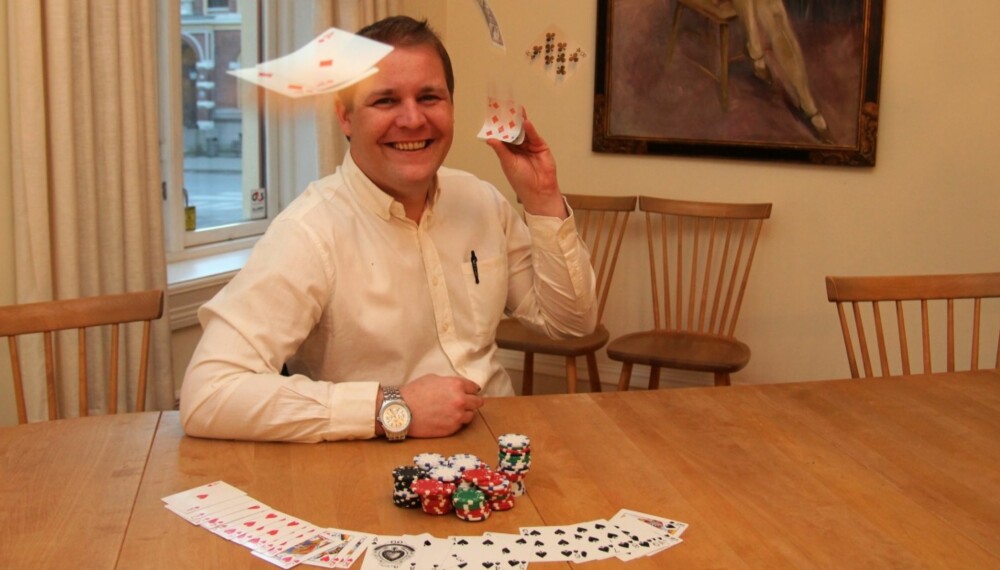 VANT OVER STATEN: Geir Egholm ble arrestert for å arrangere pokerturnering i Norge. Nå er han frifunnet i retten, og dommen gjort rettskraftig. VANT OVER STATEN: Geir Egholm ble arrestert for å arrangere pokerturnering i Norge. Nå er han frifunnet i retten, og dommen gjort rettskraftig.