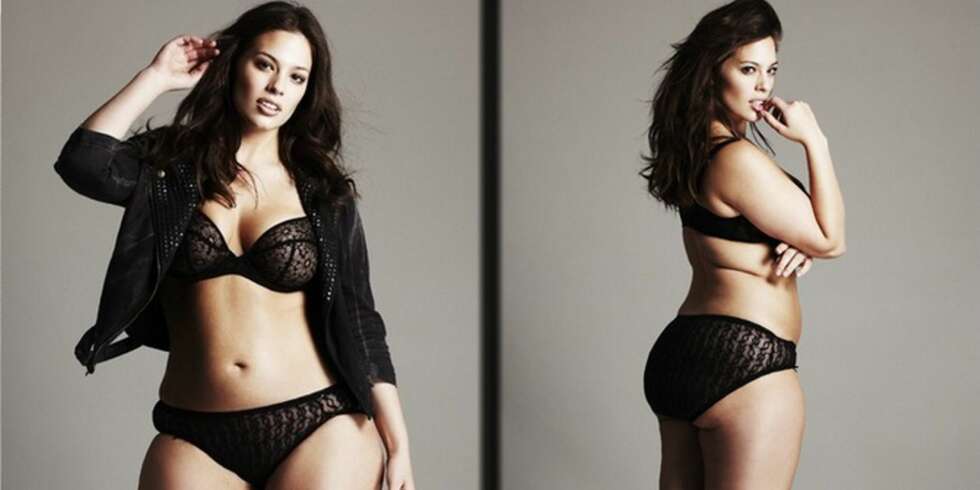 ASHLEY GRAHAM: Joda, det er mulig fullt mulig å lage fine moteserier i bladene med modeller i større størrelser. Ashley Graham er en av de mest brukte amerikanske plus-size modellene. ASHLEY GRAHAM: Joda, det er mulig fullt mulig å lage fine moteserier i bladene med modeller i større størrelser. Ashley Graham er en av de mest brukte amerikanske plus-size modellene.