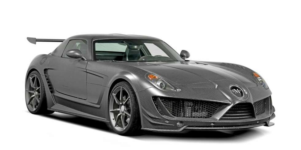 NEBB: Mansory har gjort at SLS ligner mer på forgjengeren SLR enn seg selv. NEBB: Mansory har gjort at SLS ligner mer på forgjengeren SLR enn seg selv.