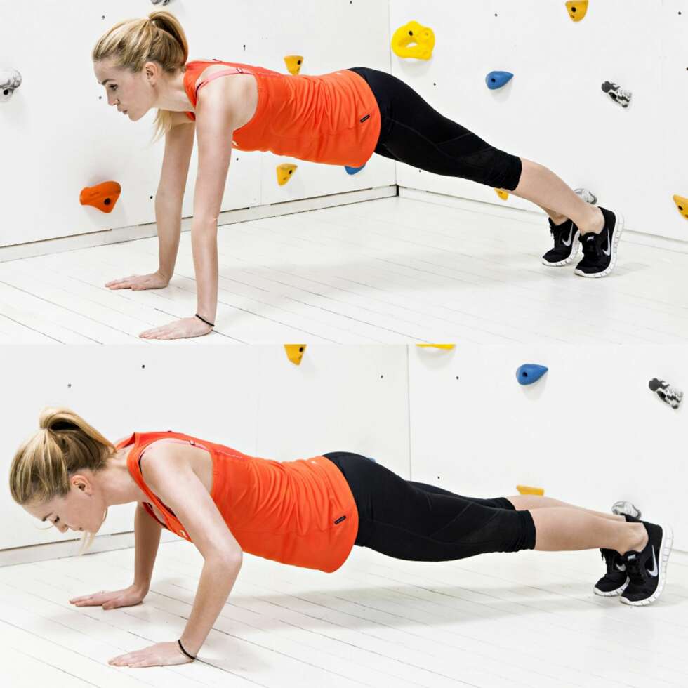 3 PUSH-UPS 3 PUSH-UPS