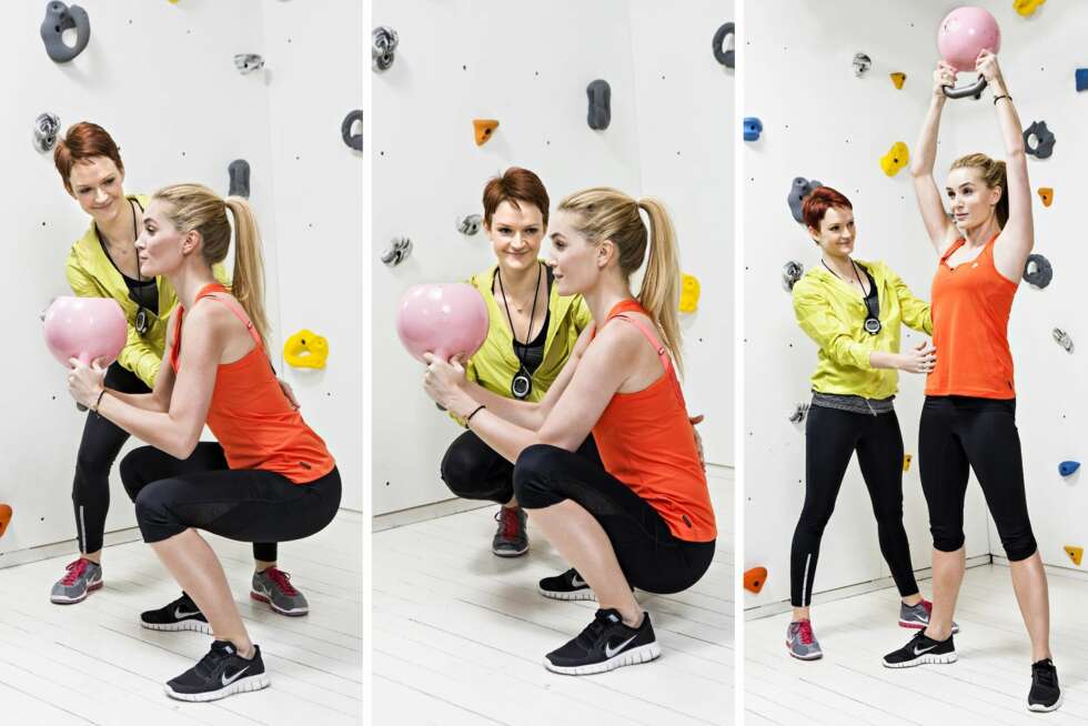 4 SQUAT MED SKULDERPRESS 4 SQUAT MED SKULDERPRESS