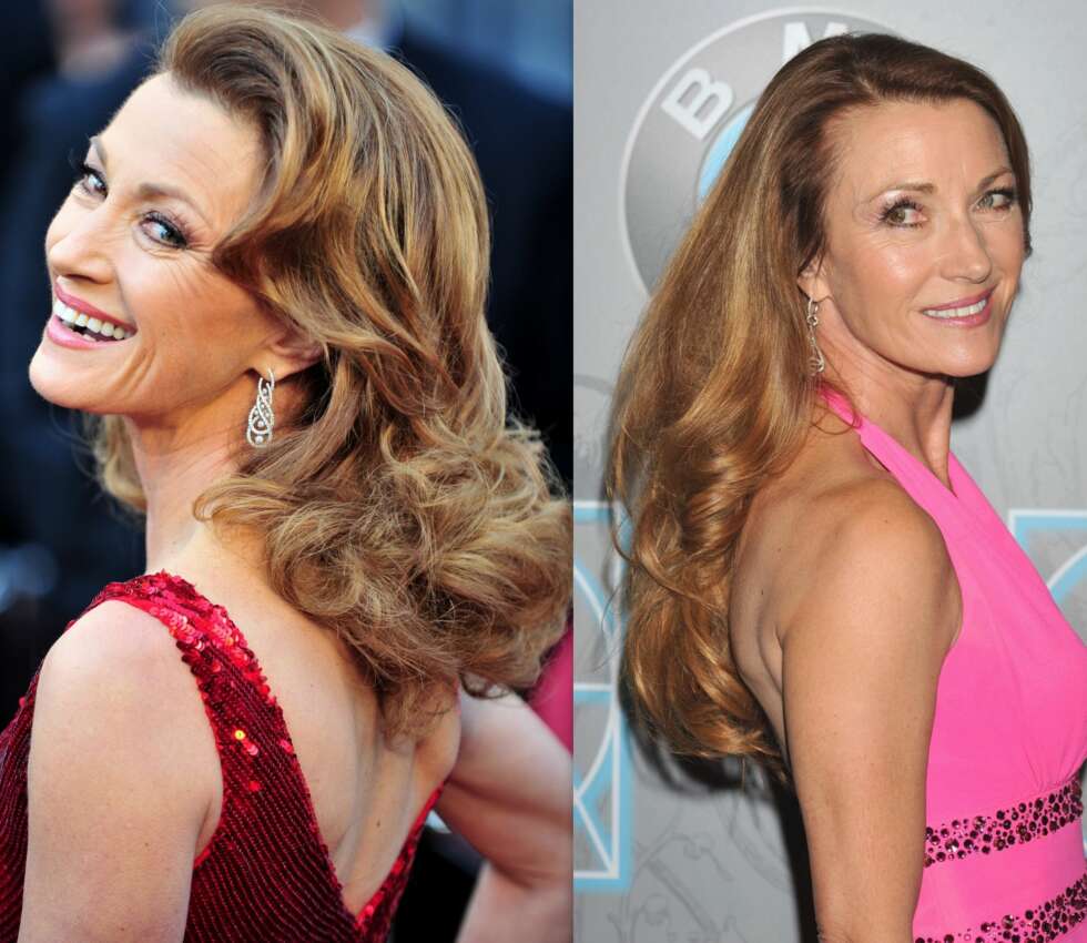 TYKT HÅR: På samme måte som noen ikke får mye rynker, har andre fyldig og sterkt hår lengre enn andre, akkurat som vakre Jane Seymour i en alder av 62. TYKT HÅR: På samme måte som noen ikke får mye rynker, har andre fyldig og sterkt hår lengre enn andre, akkurat som vakre Jane Seymour i en alder av 62.